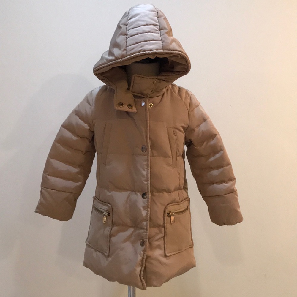 Zara Girl’s Hooded Down Coat